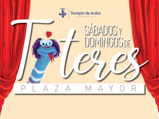 “Sábados y domingos de títeres”