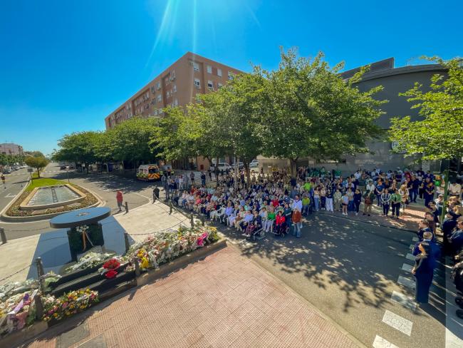 Torrejón de Ardoz recordó a las personas fallecidas por el COVID-19 con un sentido homenaje