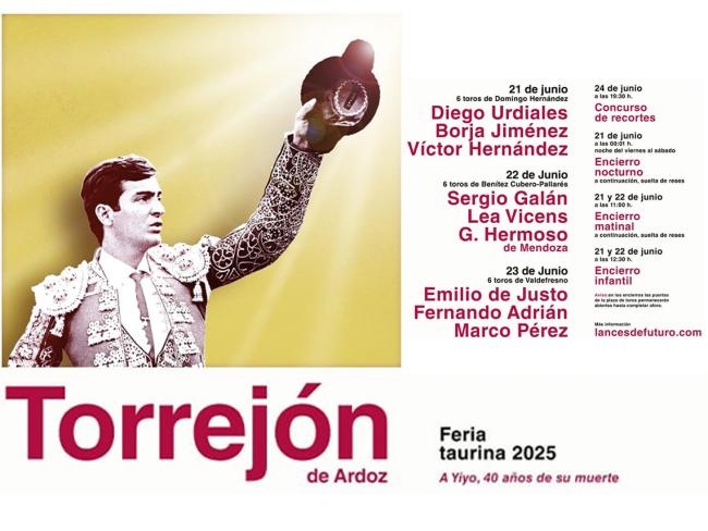 Feria Taurina Torrejón de Ardoz 2025