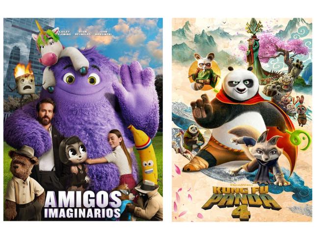 Continúa el Cine de Verano en la Plaza de Toros, mañana, viernes, con “Amigos Imaginarios”, y el sábado, con “Kung Fu Panda 4”