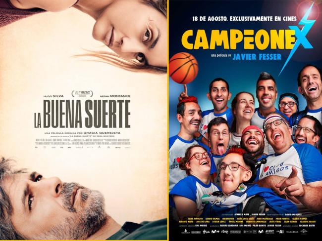 Mañana jueves, 23 de octubre, una nueva sesión de “Jueves de Cine Español” con la película “La buena suerte” y este domingo, 26 de octubre, "Cine en Familia" con “Campeonex”