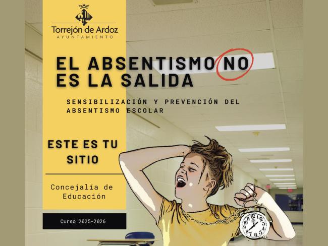  Campaña de concienciación y sensibilización contra el absentismo escolar