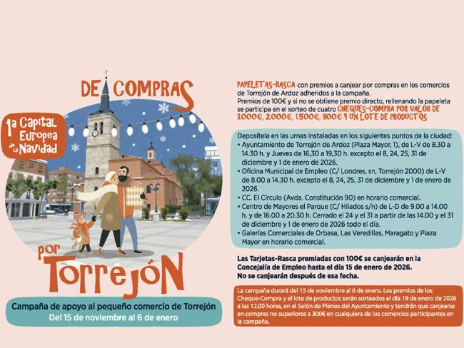 “De compras por Torrejón en las Mágicas Navidades”