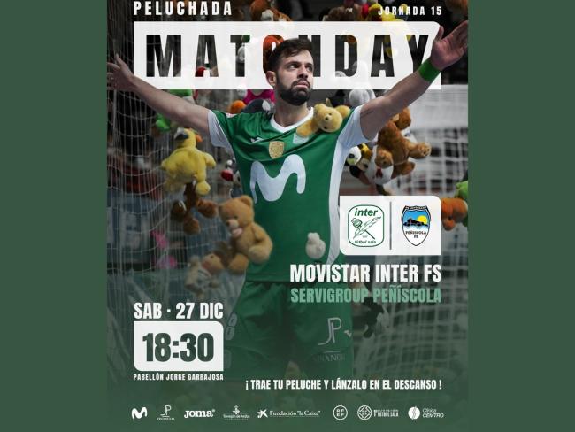 Movistar Inter FS realizará una peluchada solidaria 