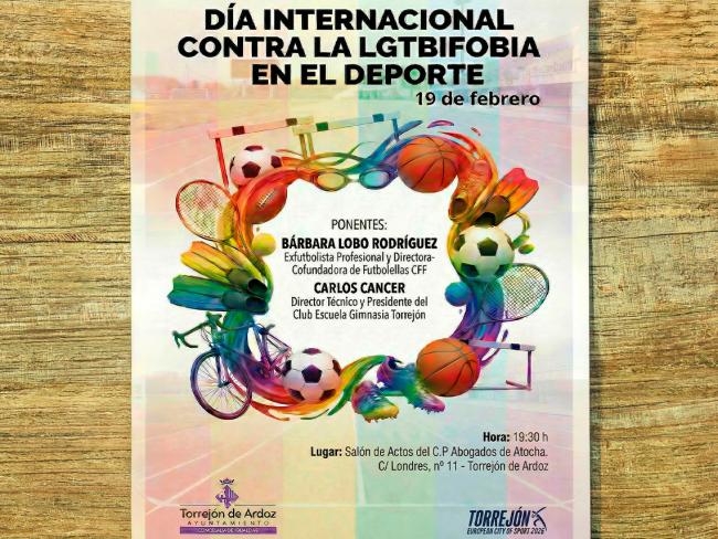 Torrejón de Ardoz conmemora el Día Internacional contra la LGTBIfobia en el Deporte 