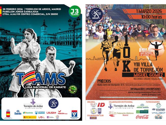 Nuevo Super Fin de Semana del Deporte en Torrejón de Ardoz 