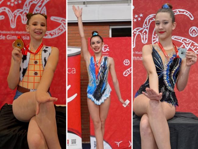 De izquierda a derecha: Alicia Rebaque, Celia Meléndez y Elena del Hoyo