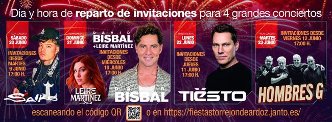 Fiestas Populares 2026 Invitaciones Conciertos