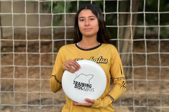 Julieta Ramírez Soldado jugará este fin de semana con la selección española Sub-20 el mundial de Ultimate Frisbee