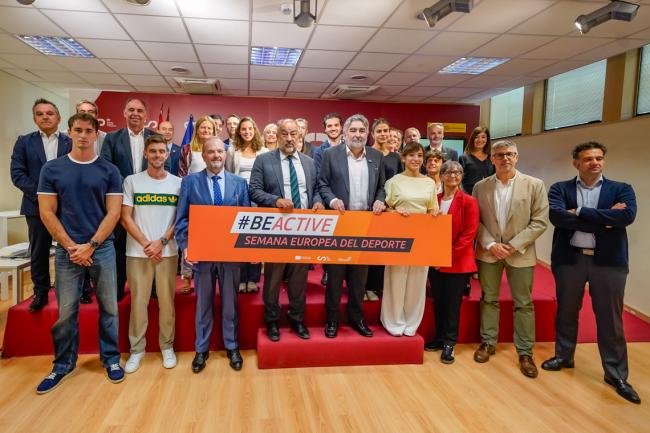 Presentación en la sede del Consejo Superior de Deportes de la Semana Europea del Deporte 2026
